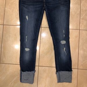 Hollister ripped jeans
